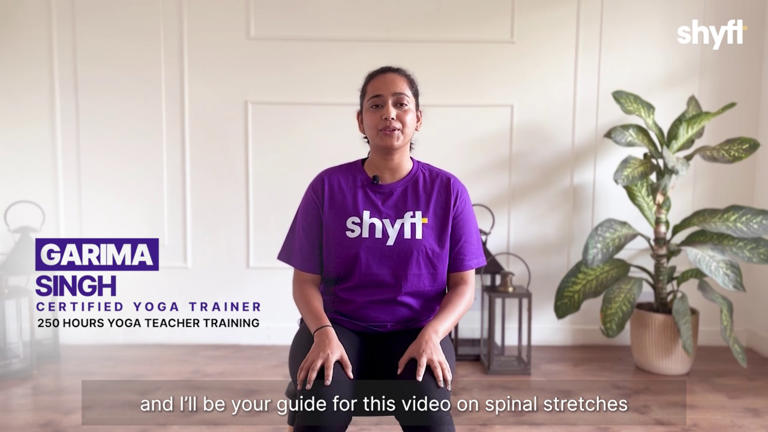 Stretch Your Spinal Muscles By Shyft