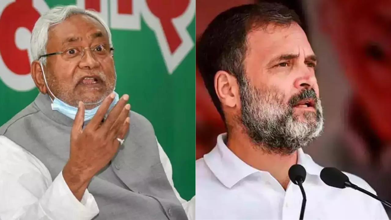 after fallout over 'india bloc's pm face', rahul gandhi dials 'angry aspirant' nitish kumar