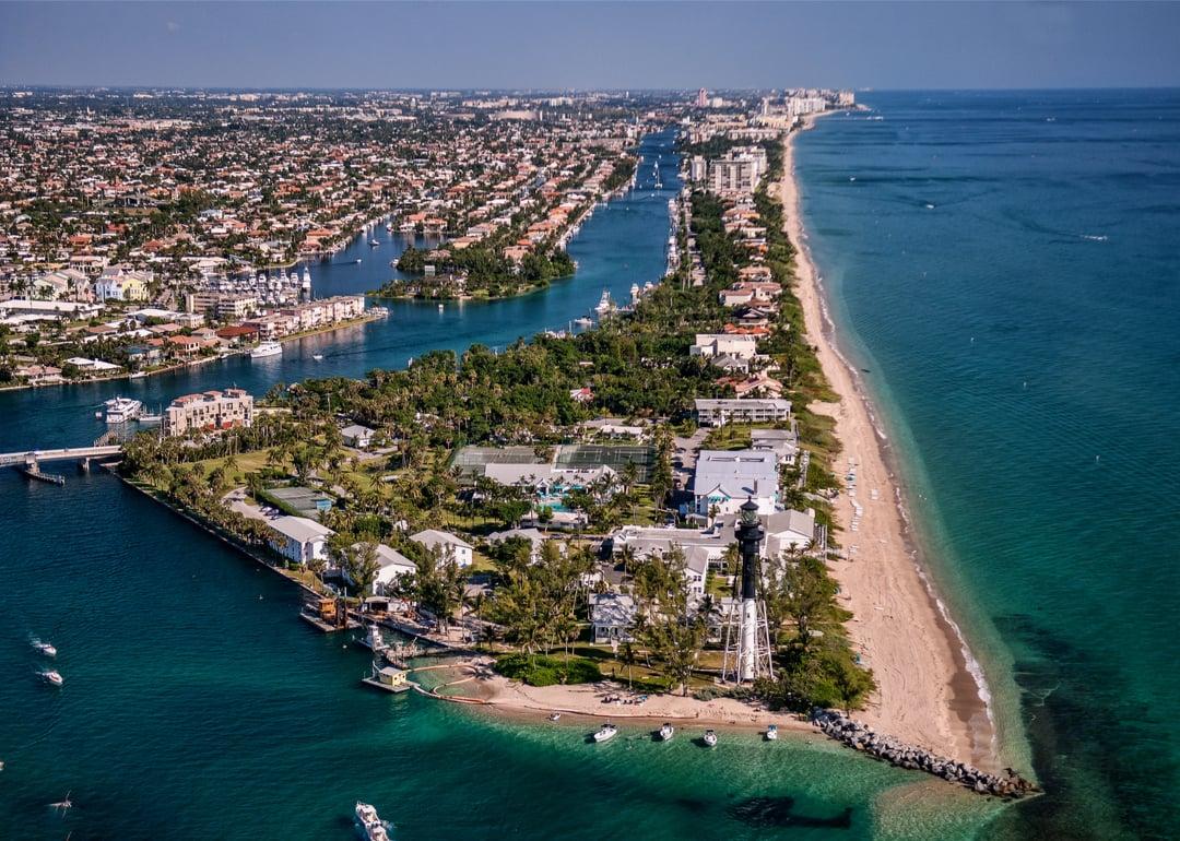<p>Population: 2,011</p>  <p>Hillsboro Beach, a Fort Lauderdale suburb an hour outside Miami, has an urban feel with residents making an above-average income and owning their homes. The <a href="https://www.niche.com/places-to-live/hillsboro-beach-broward-fl/">public school system</a> is above average, and as with many other Floridian cities, there's always the option of taking a beach day.</p>