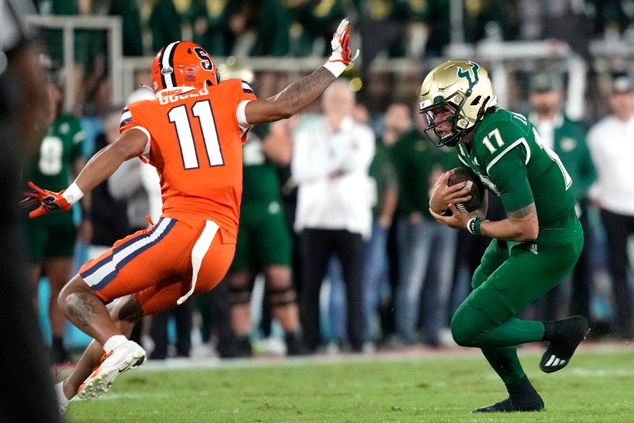 Brown Tosses 3 TD Passes To Lead USF To A 45-0 Rout Of Undermanned ...