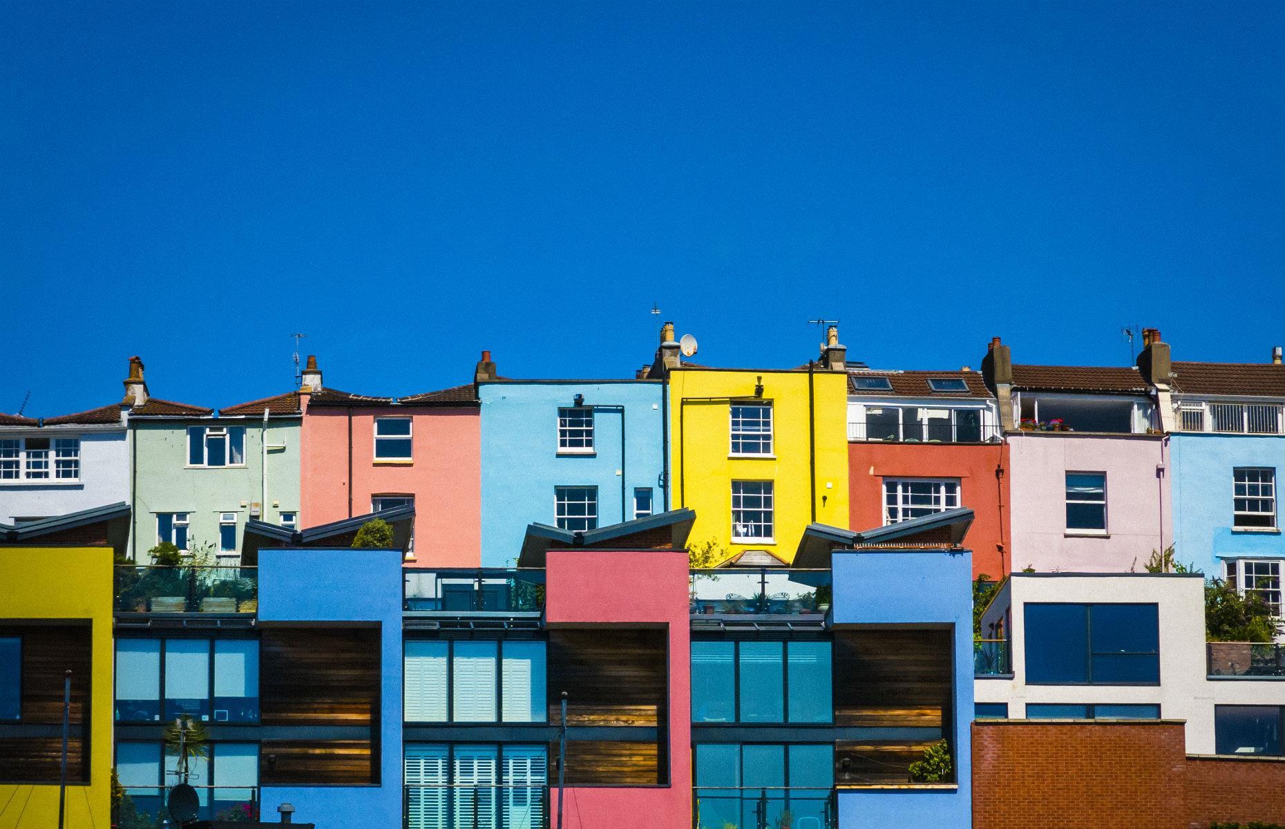 Our cheery collection of the world's most colourful homes