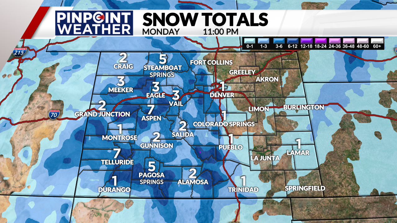 Denver Weather: 1 More Mild Day Before Weekend Rain, Snow