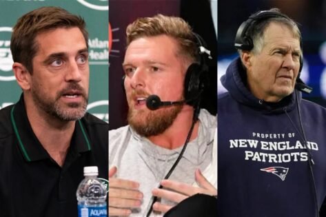 Pat McAfee Defends Aaron Rodgers Following ‘Conspiracy Theories’ Around ...