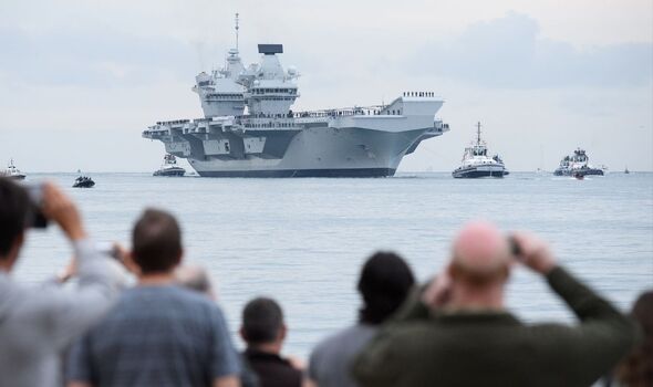 why uk is sending huge aircraft carrier on top secret mission to arctic