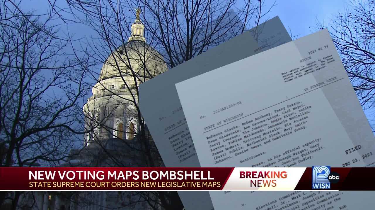 Wisconsin Supreme Court Orders New Legislative Maps In Redistricting Case