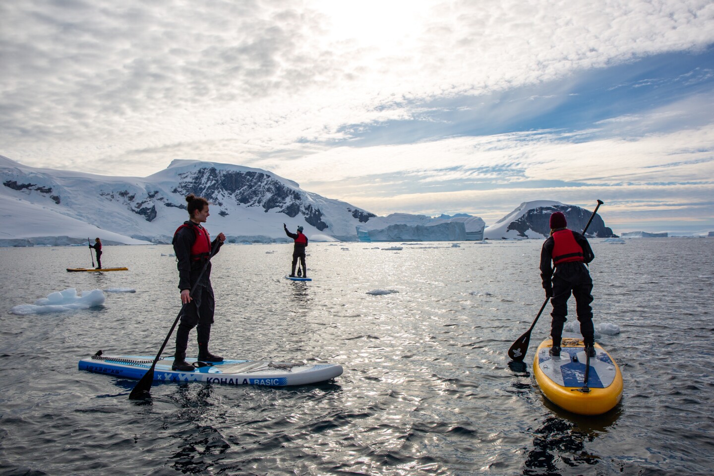 <h2>Excursions</h2> <p>Asked about the differences between Arctic and Antarctica cruises, our <i>World Voyager</i> captain said Antarctica is “much wilder.” And you truly are alone.</p> <p>In the Arctic, many cruises start in Longyearbyen, where you can get a sense of what it’s like to actually live within the Arctic circle. While most of the cruises are spent in the wild, hiking on islands and taking Zodiac cruises around massive glaciers, ice caps and icebergs, they typically also make at least one stop on the remote shores of Eastern Greenland to visit indigenous communities—again offering some insight into life in the northernmost reaches of the world.</p> <p>Antarctica, on the other hand, is as remote as you can get, with the only civilization revolving around a collection of research camps based there. And because of the many environmental protection rules that travel companies have agreed to follow, you may not be able get off the ship for more than an hour or two each day.</p> <p>In the Arctic, I sailed with Aurora Expeditions on one of its small expedition ships with about the same number of passengers as <i>World Voyager</i>, yet we sometimes spent more than three hours off the ship twice a day, including a few challenging hikes.</p> <p>In Antarctica, only ships carrying 500 passengers or less can let passengers off—whether on Zodiacs, kayaks or for actual landings. And no more than 100 passengers can be on land at a time, so you have to get off in shifts. That means ships with more than 200 passengers usually can’t let passengers off for more than about an hour or an hour and half a day.</p> <p>We had just under 150 passengers on our sailing, and the most time we were able to spend off the boat was between 45 minutes and an hour-and-a-half, twice a day.</p> <p>Both also offer some extreme adventures, weather permitting. For instance, in Antarctica, I had signed up to camp overnight under the stars, tucked into just a sleeping bag partially buried in the snow. Unfortunately (or fortunately) severe weather canceled that along with plans for kayaking and paddleboarding.</p> <p>But with the number of new ships now sailing the polar regions, it’s easy to find one that is a good fit for varying tastes in both on and offboard activities. Some of the new luxury ships even offer helicopter and submersible experiences. And some operators offer more extreme adventures like scuba diving.</p> <p>I’m partial to small ships like <i>World Navigator</i>, which provided intimate, casual luxury and spectacular views from just about every cabin and lounge on board. You really get to know your fellow travelers, crew members, and expedition team members, which is a real bonus for solo travelers.</p>