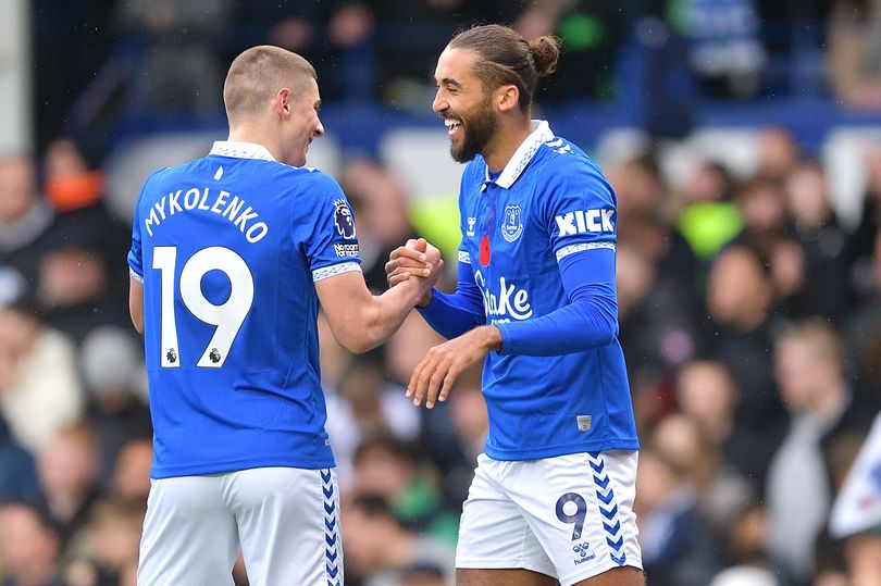 Everton Line-ups For Tottenham As Vitalii Mykolenko And Dominic Calvert ...