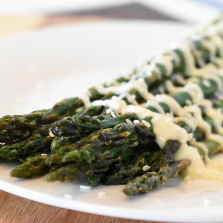 Sesame Roasted Asparagus