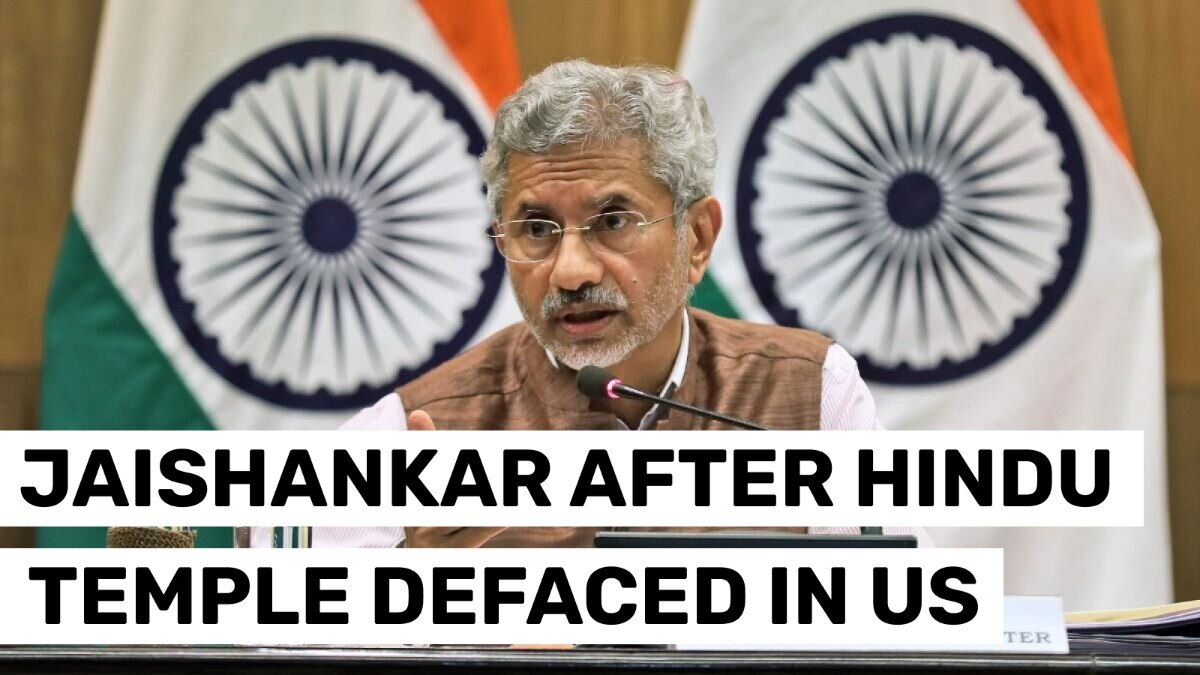 'Extremism Shouldn't Get Space': S Jaishankar After Hindu Temple ...