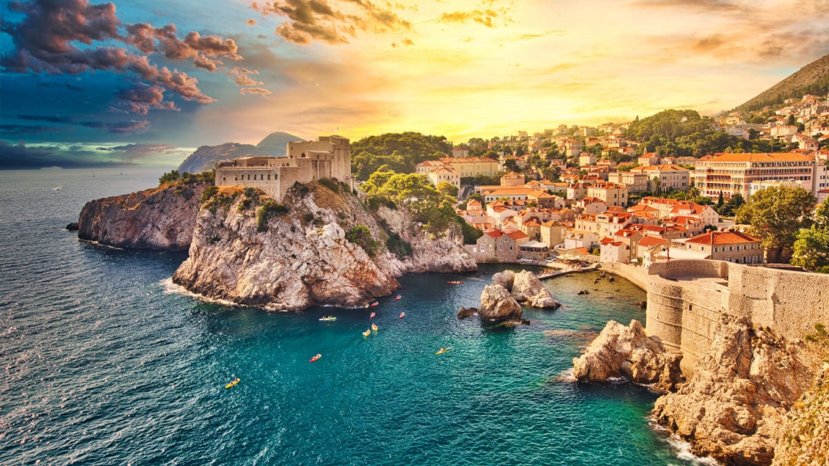 <p><strong>Country:</strong> Croatia</p><p><strong>Safety Index:</strong> 96</p><p><strong>Total points:</strong> 279</p><p>Dubrovnik, Croatia’s coastal treasure, ranks eighth with 279 points. With a remarkable Safety Index of 96, the city’s well-preserved medieval walls and captivating Adriatic Sea views offer an idyllic setting for happiness and exploration. Dubrovnik invites you to step into a world of history and natural beauty.</p>