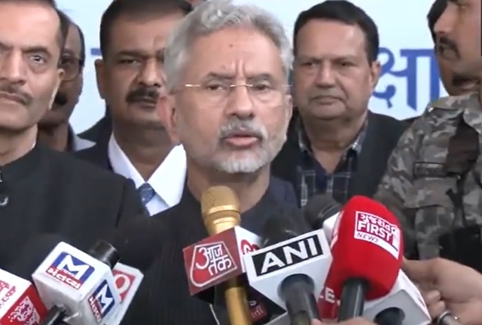 WATCH | Jaishankar's Strong Reaction After 'Extremists' Deface Hindu ...