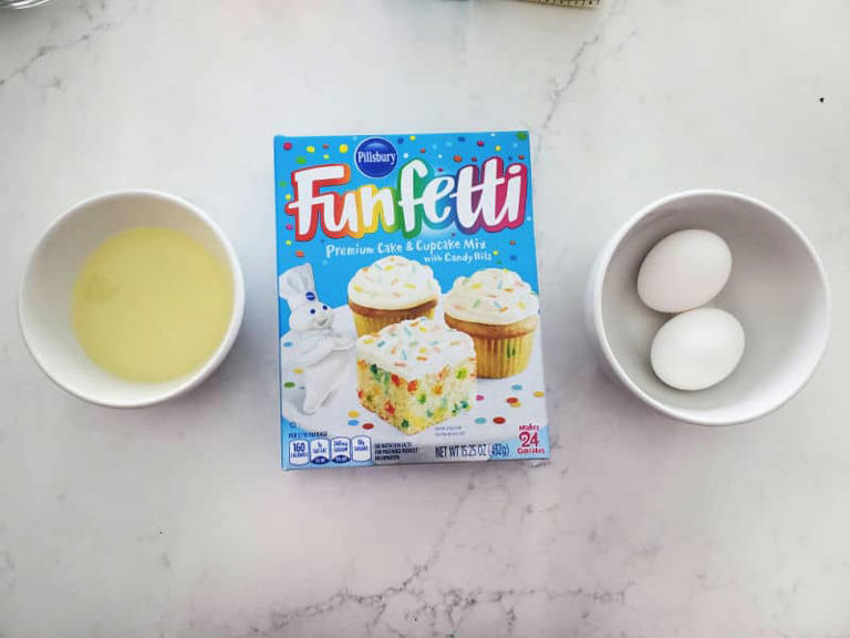 3 Ingredient Funfetti Cake Mix Cookies Recipe