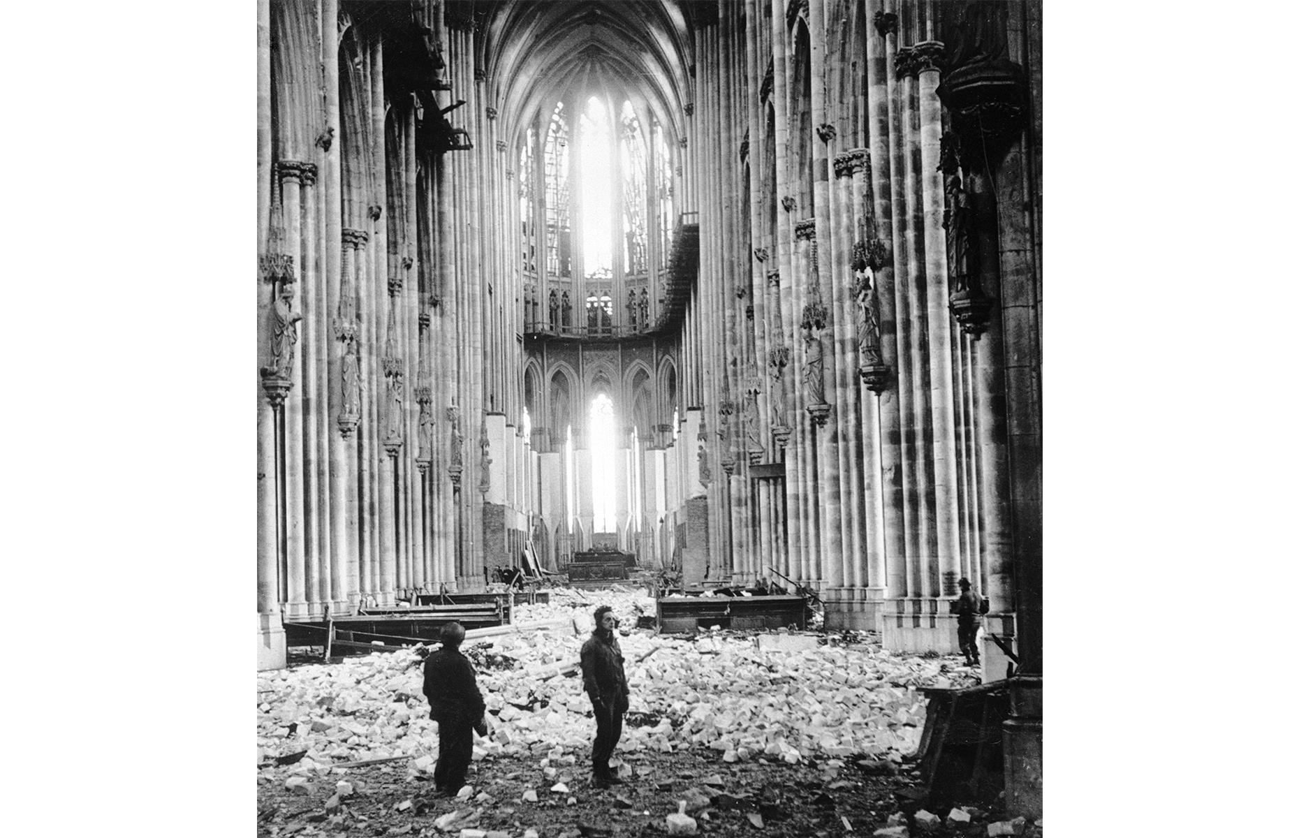 Der Kölner Dom und andere Wahrzeichen, die vor dem Untergang bewahrt wurden