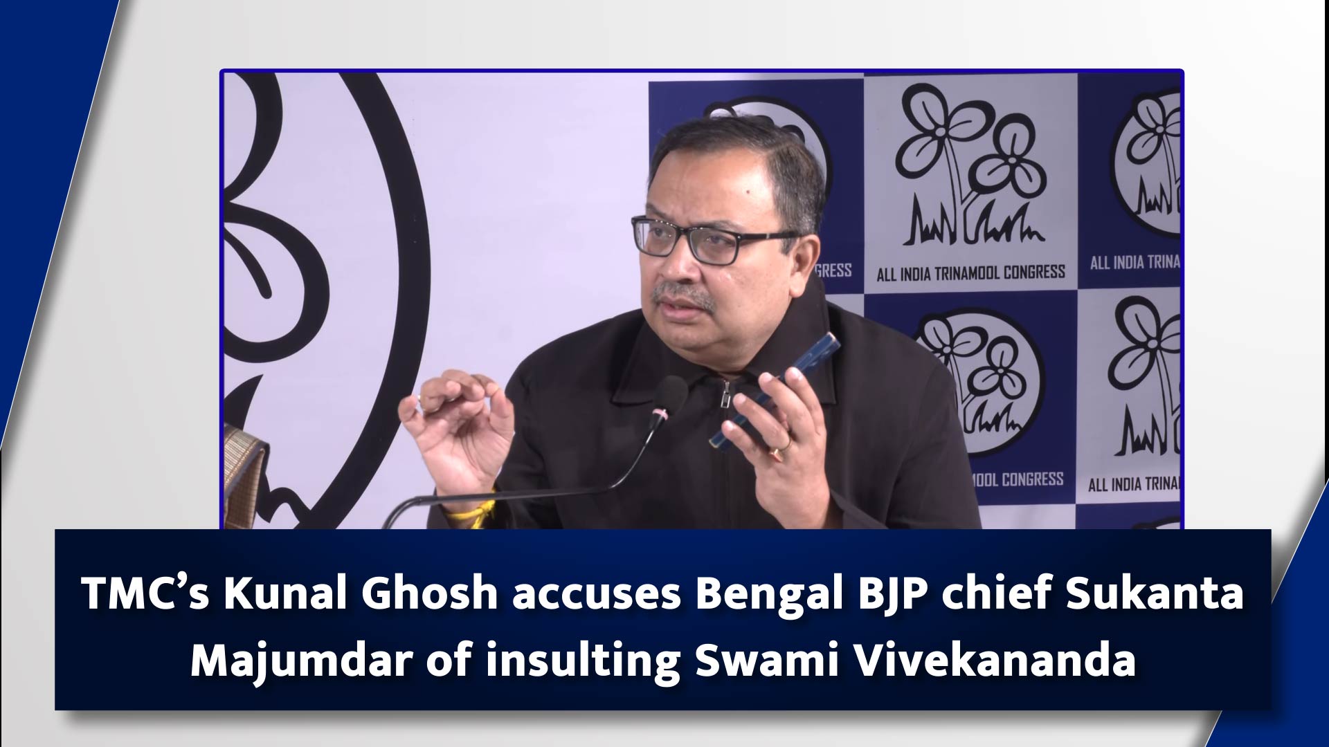 TMC’s Kunal Ghosh Accuses Bengal BJP Chief Sukanta Majumdar Of ...