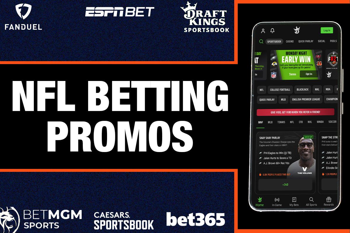 NFL Betting Promos: Get $4K+ Christmas Eve Bonuses From ESPN BET, More