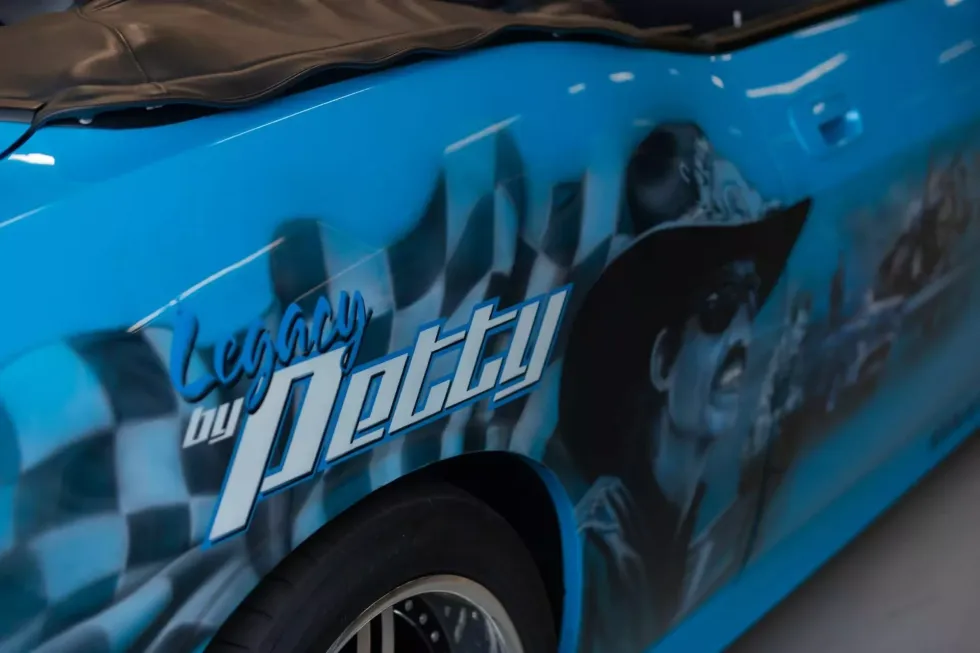 7.0-liter hemi-powered dodge challenger richard petty tribute car expected to fetch over $160,000 at auction