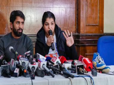 'we will have to restart path of protest': sakshi, bajrang accuse wfi of using 'setting' to get ban lifted by uww