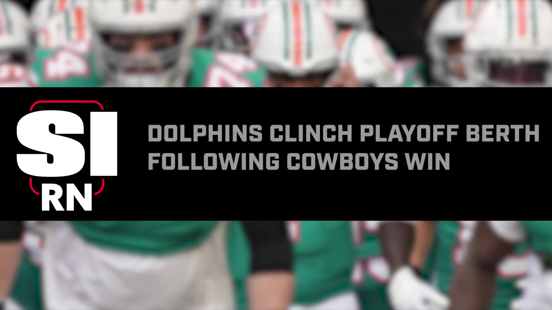 Miami Dolphins Clinch Playoff Berth After 22-20 Win Over Dallas Cowboys