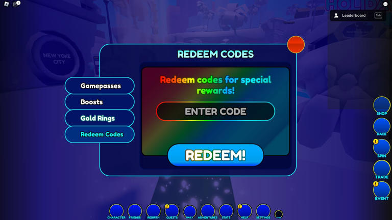 Sonic Speed Simulator Codes For January 2024