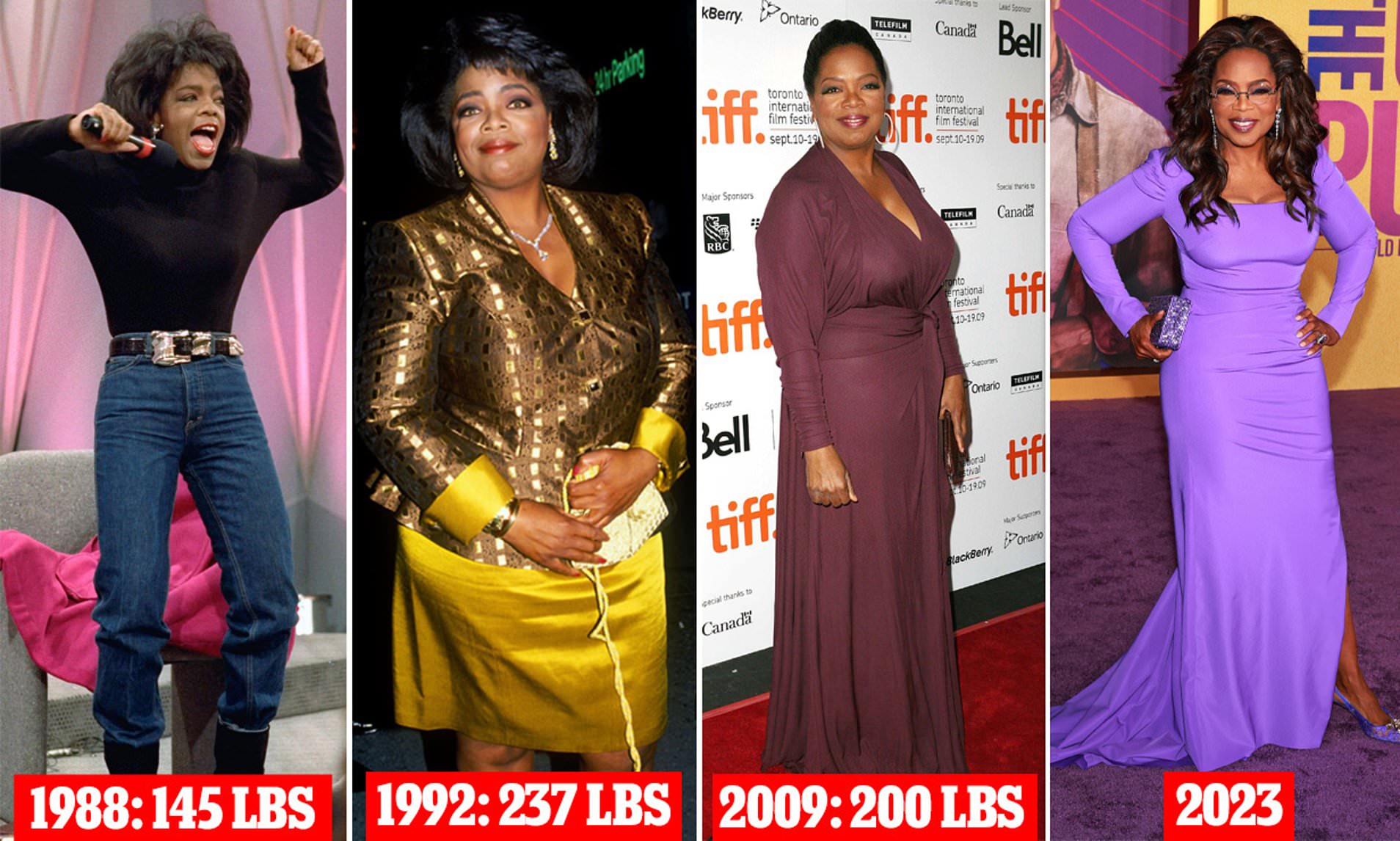 Inside Oprah's Weight Loss Transformation As She Flaunts Toned Figure