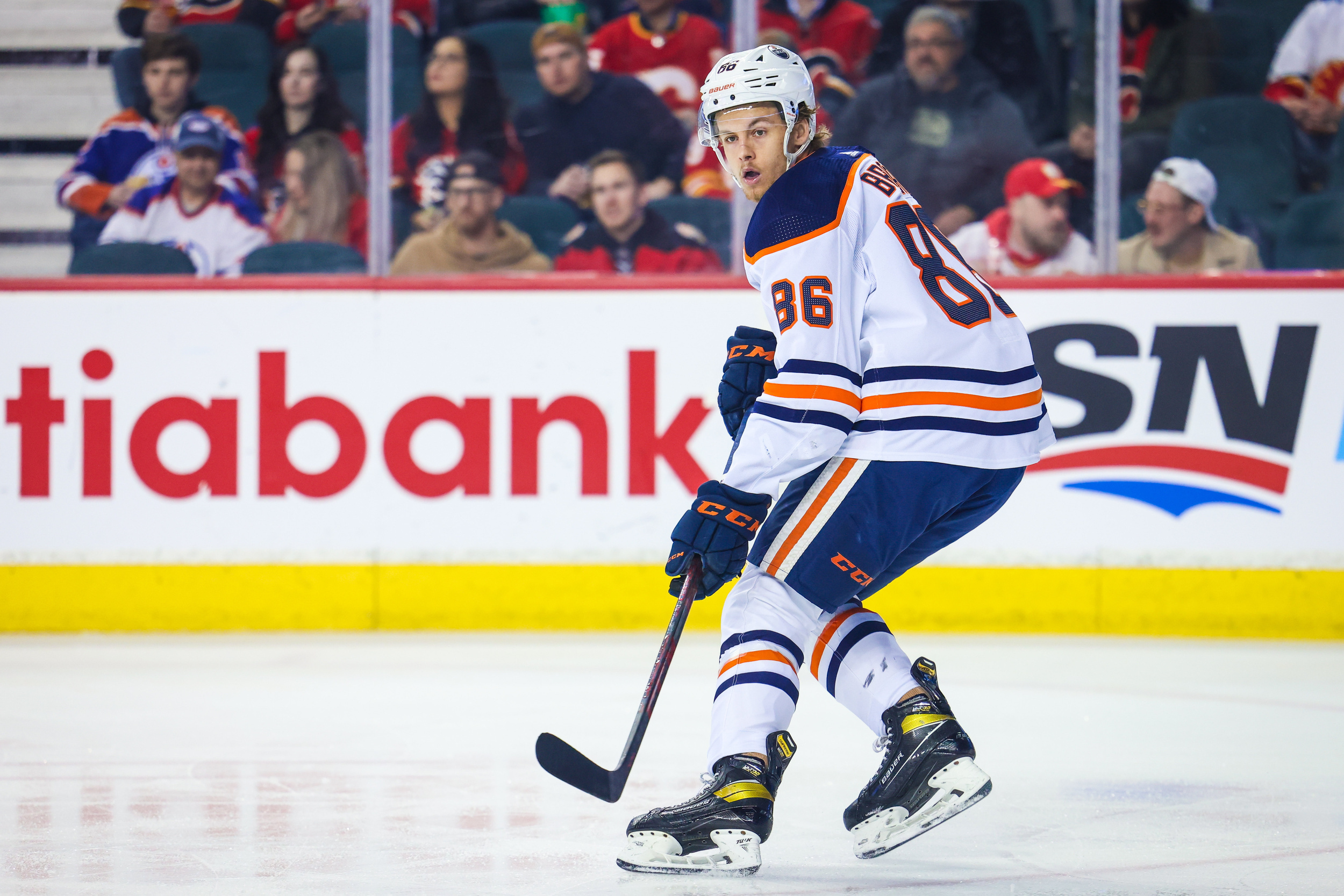 oilers loan former first-round pick to ahl amid trade rumors