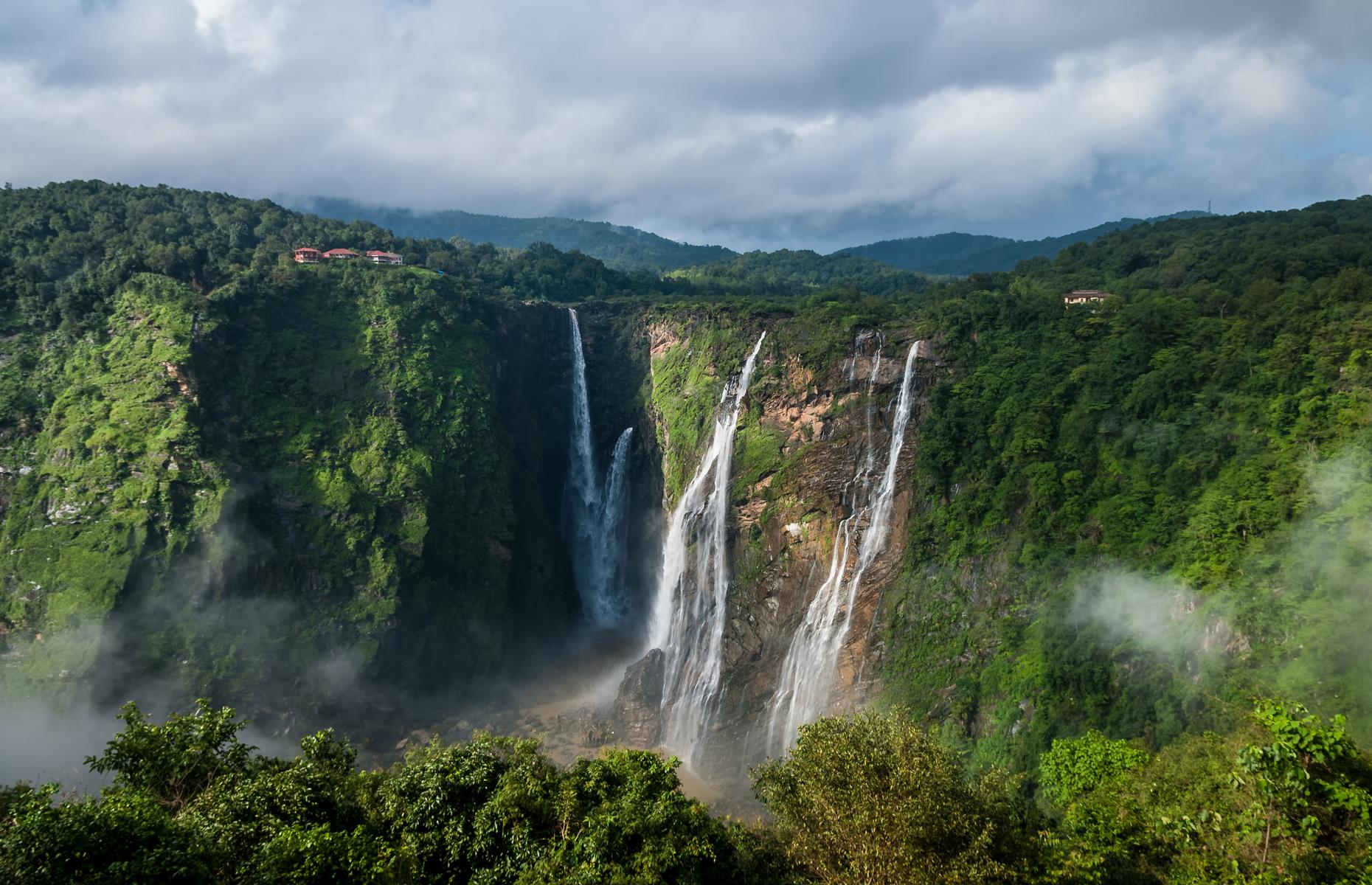 <p>One of India’s highest and most impressive waterfalls, visit the Jog Falls during monsoon season to see the water thundering down in all its glory at the head of the Sharavati River. Head to Watkins Platform to admire this force of nature, then hike to the base of the falls to take a dip in the river.</p>