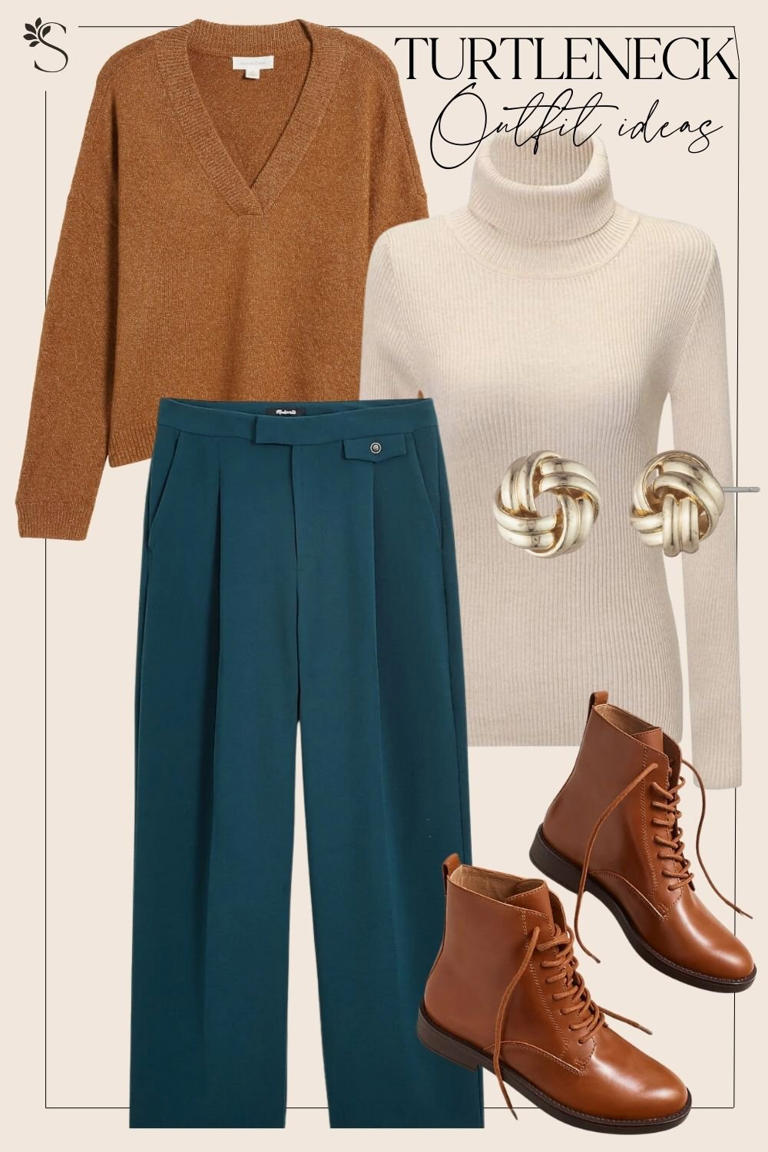 7 Easy Ways To Style A Turtleneck