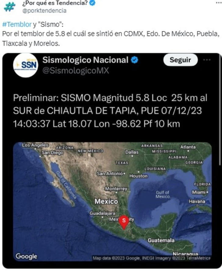 Fuerte sismo en México, así se vivió FOTOS Y VIDEOS