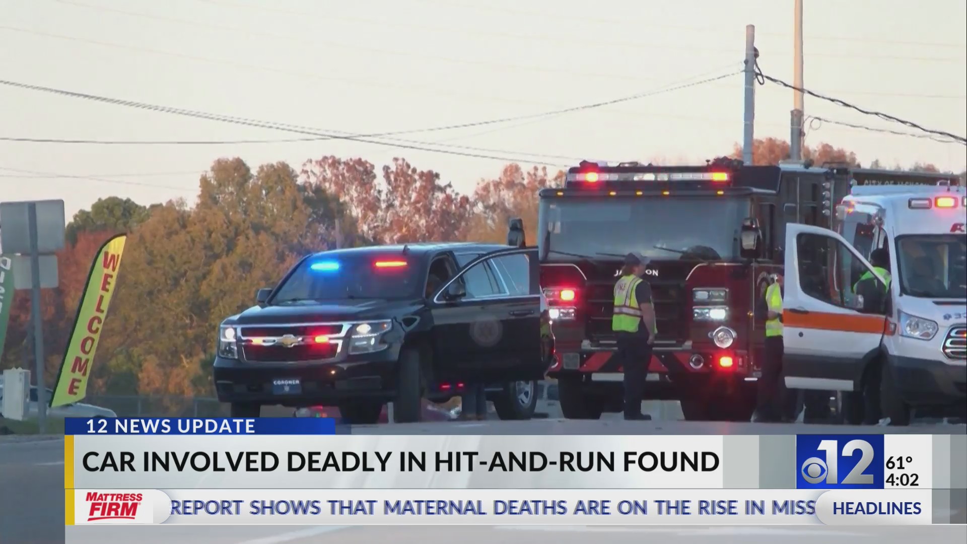 Suspect’s Vehicle In Fatal Hit-and-run In Jackson Recovered