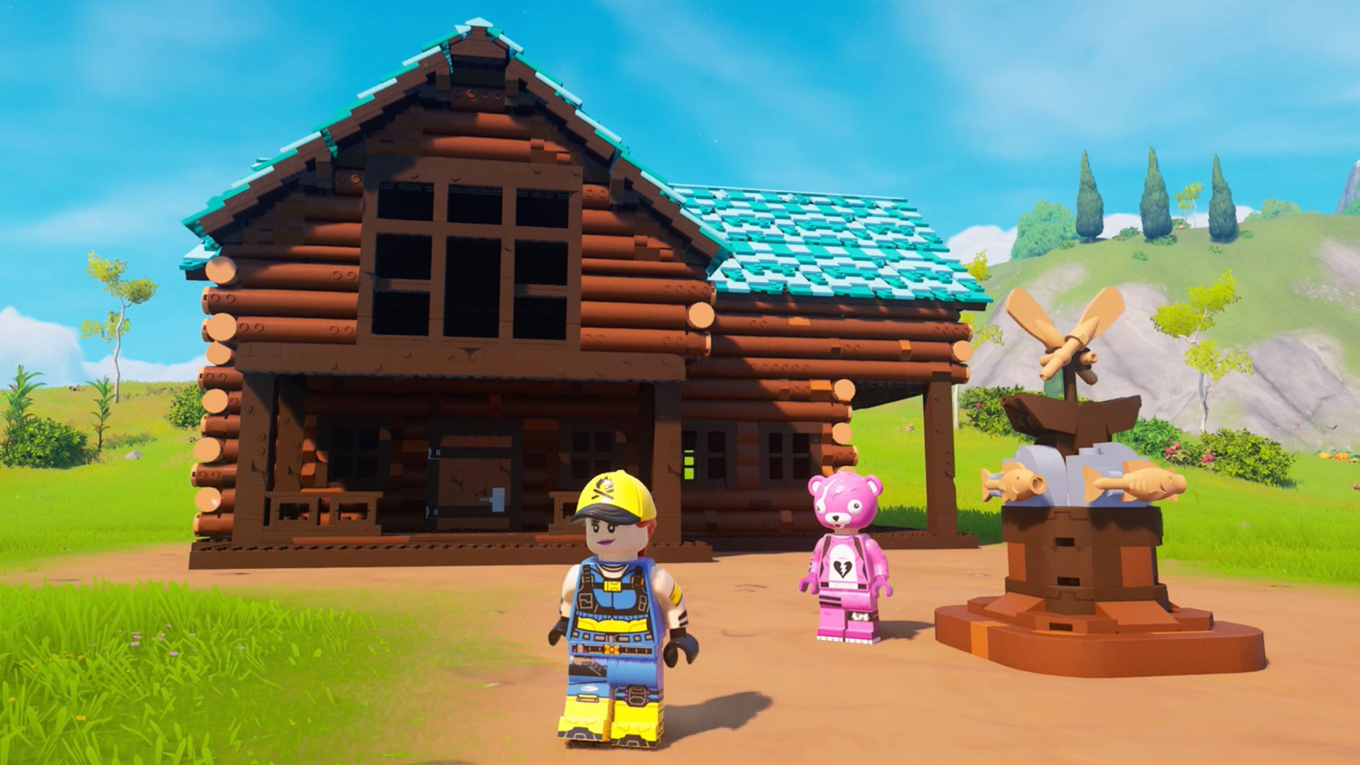 How To Build And Upgrade A Village In Lego Fortnite