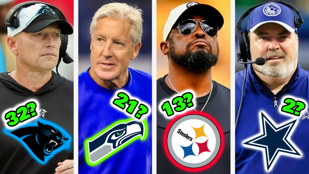 Ranking All 32 NFL Teams Head Coaches From WORST To FIRST After Week 13