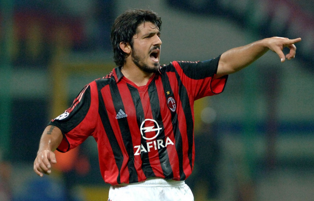 <p>Gattuso, a tenacious midfielder, spent over a decade with AC Milan, winning two Serie A titles and two UEFA Champions League trophies. Known for his relentless work ethic and tough tackling, Gattuso became a symbol of determination in the team.</p>