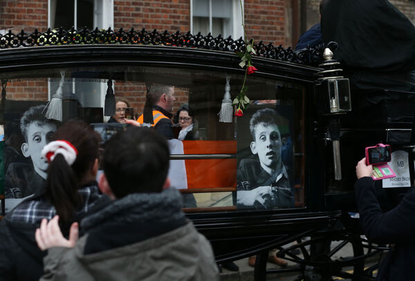 watch live: hundreds gather in nenagh for funeral of shane macgowan