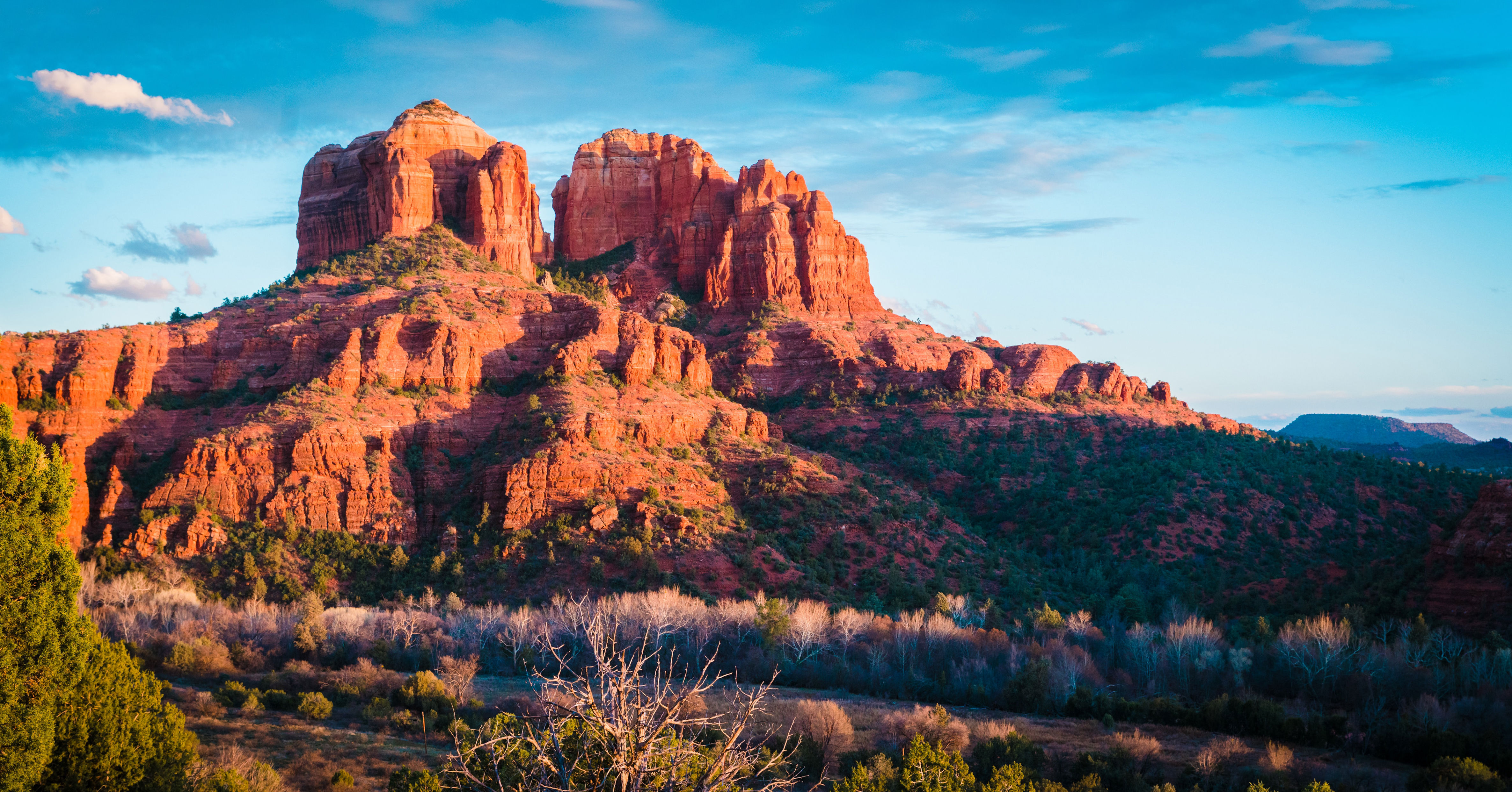 <p>Sedona is nestled within towering rock formations giving it a mystical allure.</p><p>Many believe that its unique energy vortexes are sources of spiritual power—attracting visitors who seek balance and rejuvenation.</p><p><strong>Highlights:</strong> Cathedral Rock, Oak Creek Canyon</p><p><strong>Activities to Enjoy:</strong> Hiking, mountain biking, photography</p>