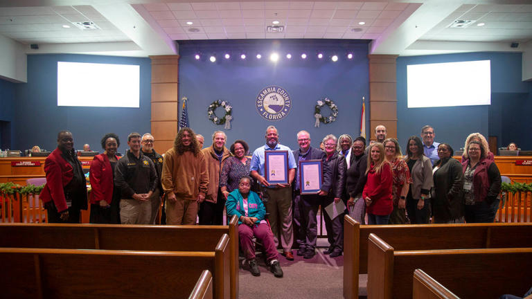 Escambia County commissioners name Don Christian III 2023 Employee of the Year