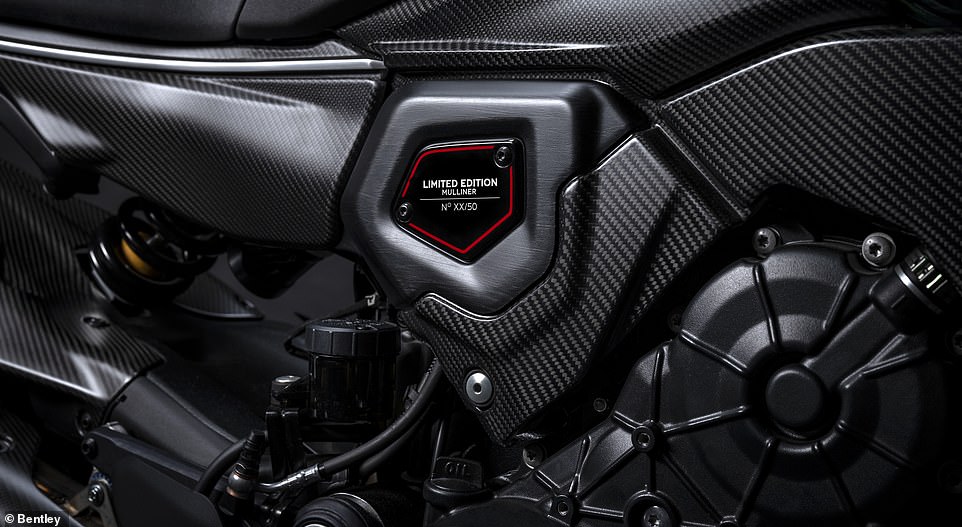 bentley launches its first motorcycle in collaboration with italy's ducati - but it isn't cheap