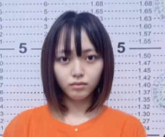 フィリピンで拘束された熊井被告（同国の入国管理局が撮影した画像より）