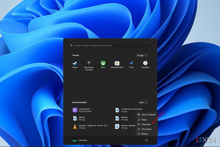 How to enable hibernate mode on Windows 11