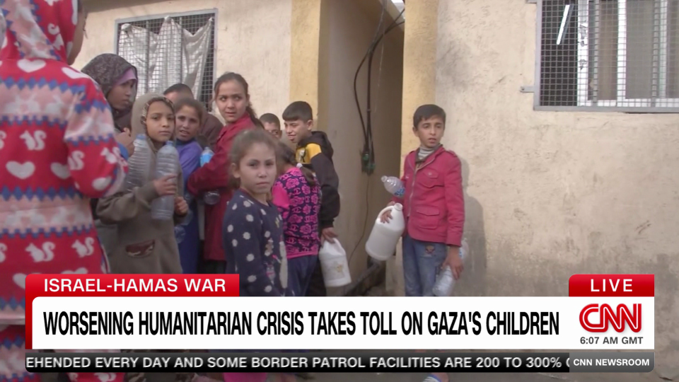 Worsening Humanitarian Crisis Takes Toll On Gaza’s Children