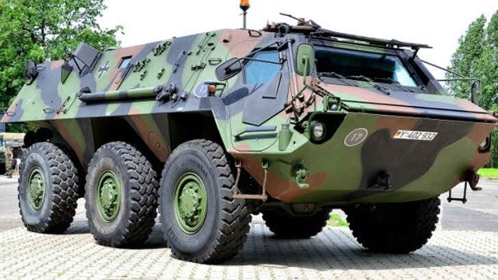 <p>The TPz Fuchs, an armored amphibious personnel carrier, has been in production in Germany since 1979 and is currently used by several countries, including the German Army, Saudi Arabia, the Netherlands, the United States, and Venezuela. The vehicle is a versatile platform used for various tasks, such as troop transport, engineer transport, bomb disposal, NBC (Nuclear, Biological, and Chemical) reconnaissance, and electronic warfare.</p>
