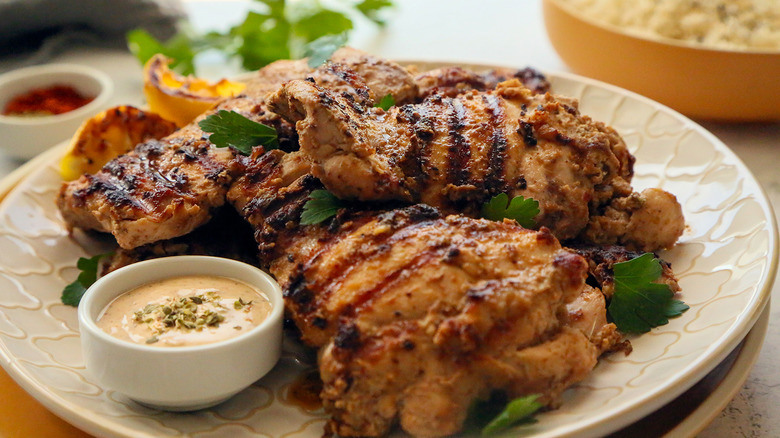 Marinate Your Next Grilled Chicken With Tahini For A Burst Of Flavor