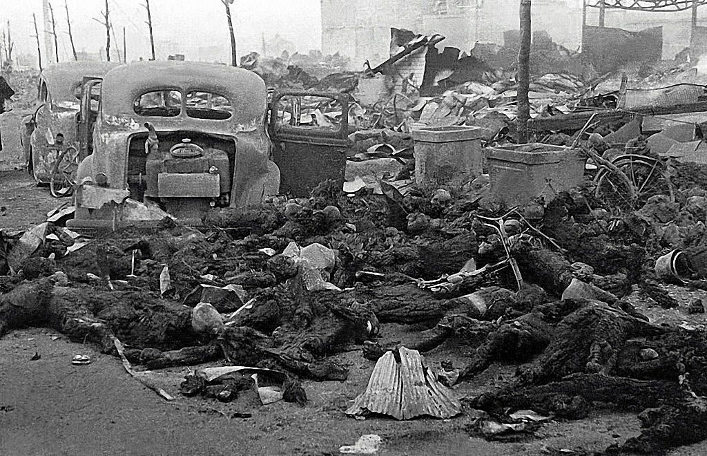 the wwii tokyo firebombing was the deadliest air raid in history, with a death toll exceeding those of hiroshima and nagasaki