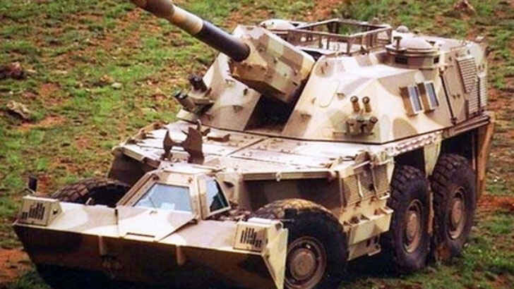 <p>The Denel D6 is an armored self-propelled artillery vehicle that is equipped with a massive cannon and manufactured by Denel SOC Ltd, a South African state-owned conglomerate specializing in aerospace and defense technology. With its heavy armor and robust construction, this six-wheeled vehicle is capable of driving through some of the most extreme terrains.</p>