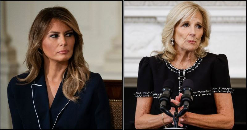 Here’s How Former First Lady Melania Trump Snubbed Jill Biden and Broke ...