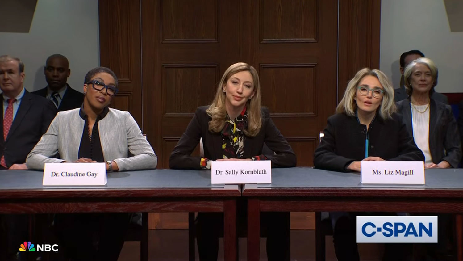 ‘Saturday Night Live' Cold Open Skewers University Presidents For Their Evasive Answers At House