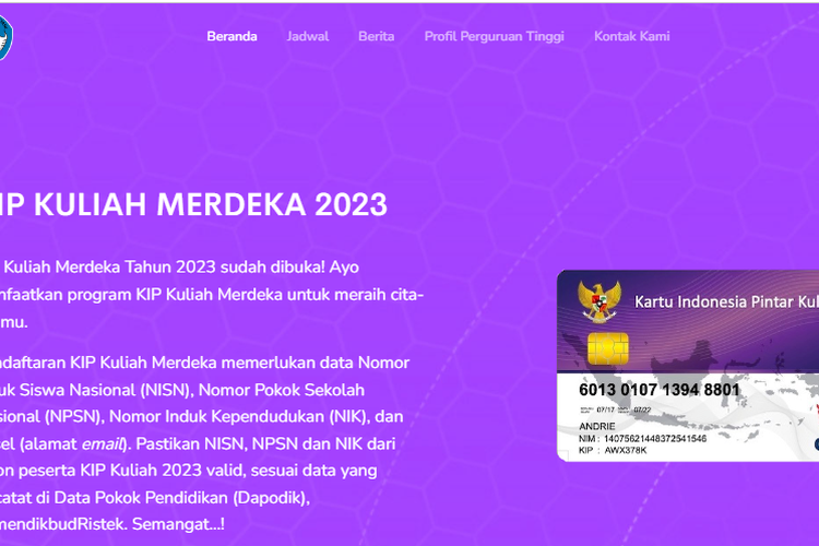 Persyaratan Dan Cara Daftar Kip Kuliah 2024 Bisa Kuliah Gratis