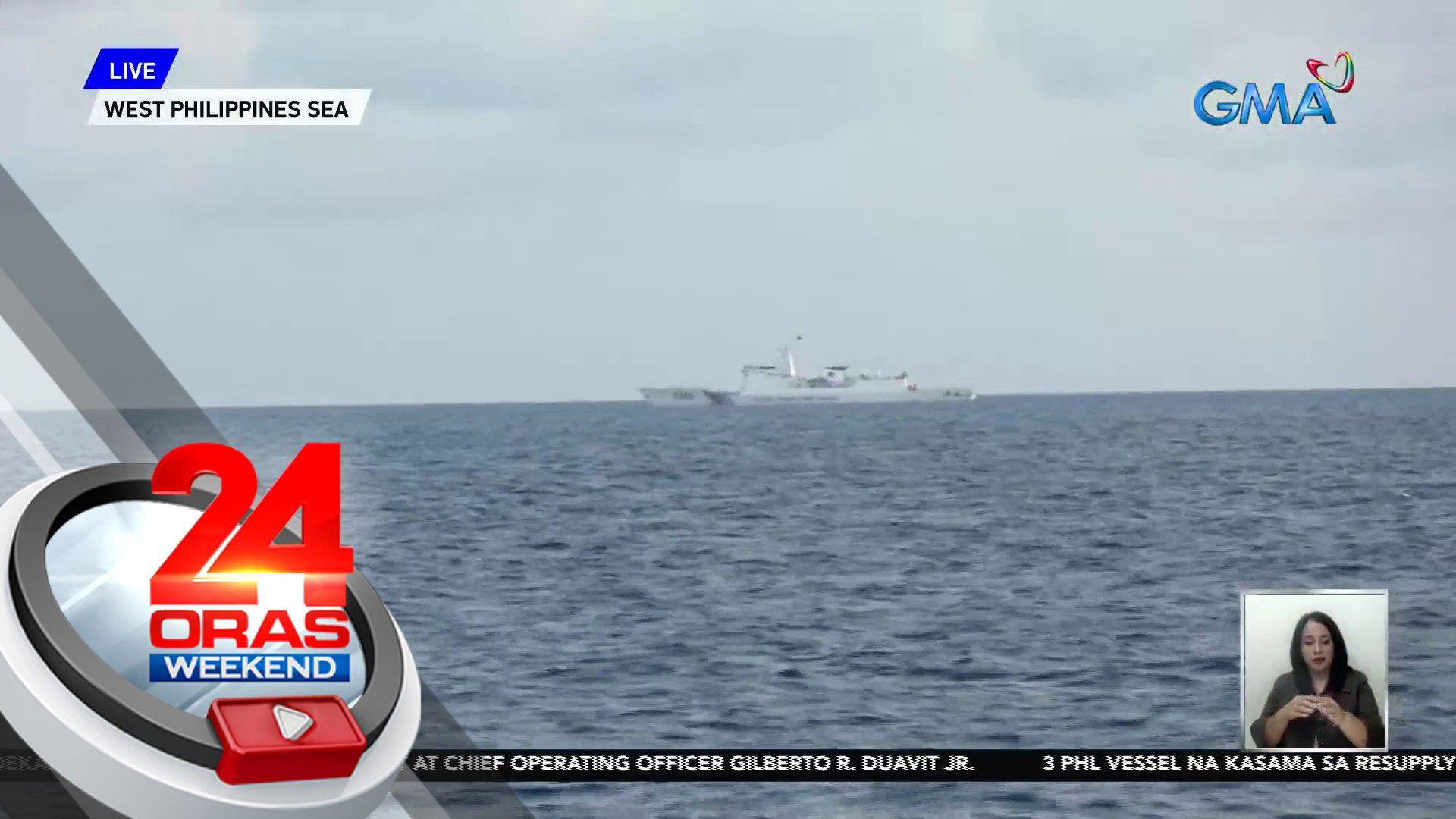 MV Kapitan Felix Oca, nag-abort mission matapos palibutan ng 3 barko ng ...