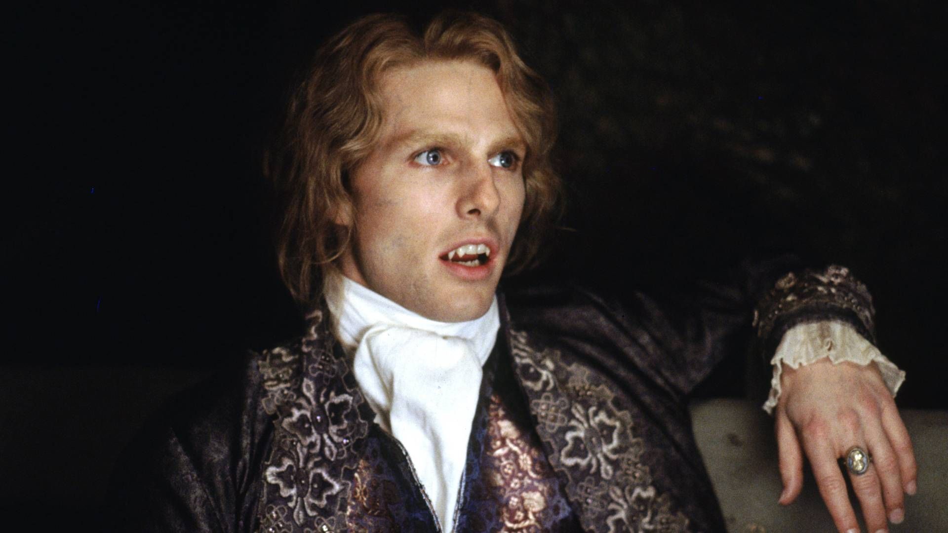 <p>                     "I assume I need no introduction," Tom Cruise’s vampire Lestat drawls in the final scene of Anne Rice adaptation, Interview With The Vampire. Subduing Christian Slater’s reporter before he can release Louis’ story to the world, this is the first time we meet the louche Lestat and he certainly makes his (fang-shaped) mark. The ending is the perfect twist to the chilling drama directed by Neil Jordan, and Cruise nails his character’s menace right up to the credits crawl. It’s the small details that sell it too, from Lestat’s straightening of his shirt sleeves as he takes the wheel to his cackle as the needle drops to The Rolling Stones’ "Sympathy for the Devil." It marks a fitting curtain call to one of Cruise’s most iconic characters.                   </p>