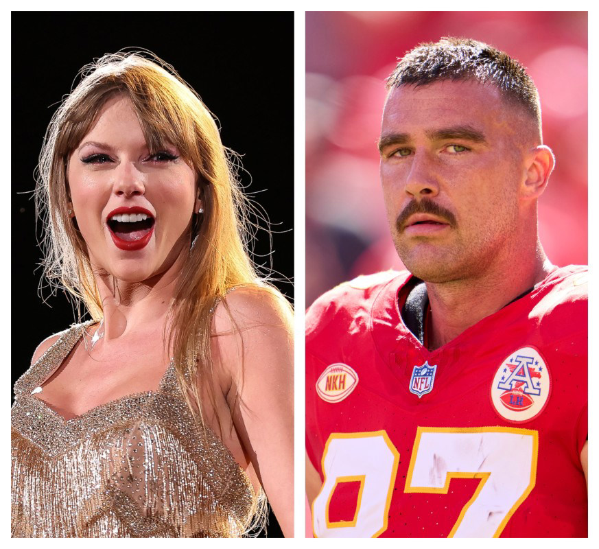 Taylor Swift Supports Travis Kelce At The Chiefs Bills Game In Kanas City