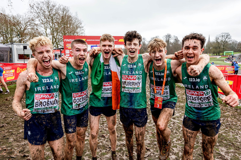 Nick Griggs inspires Ireland to team gold at European U20 Cross Country